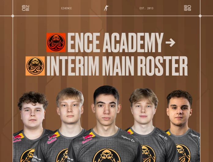ENCE Academy Team Is Going to Be Its Interim Main Roster