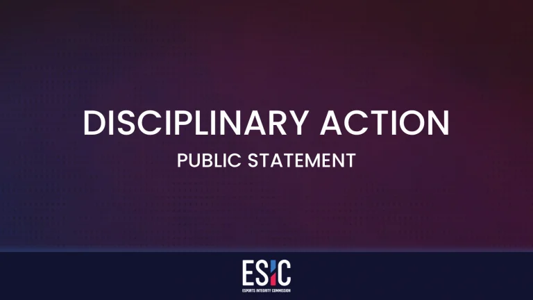 ESIC Bans Multiple CS2 Pros in a Single Day for Match Fixing and Cheating
