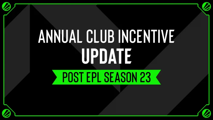 ESL Announces Annual Club Incentive Update