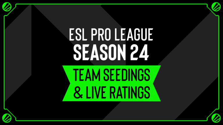 ESL Pro League Season 24 Seeding: Full Seeds and Matchups