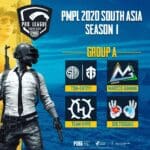 PUBG Mobile Pro League South Asia 2020 Groups Revealed