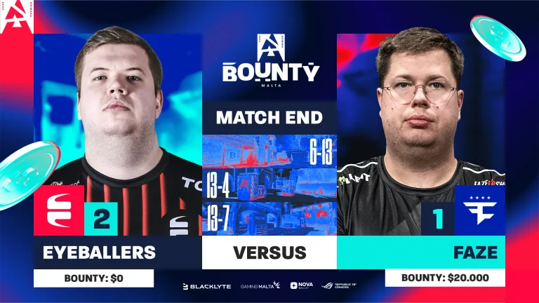EYEBALLERS Stuns FaZe in BLAST Bounty Stage 1