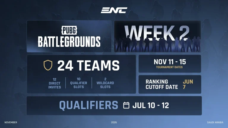 Esports Nations Cup Adds PUBG to Its Lineup