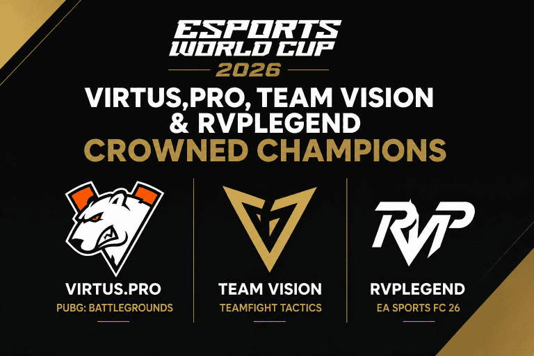 Esports World Cup 2026: Virtus.pro, Team Vision and RvPLegend Crowned Champions