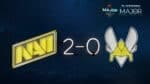 NaVi Overcome Team Vitality To Set up Semi Finals Date with Gambit at PGL Major