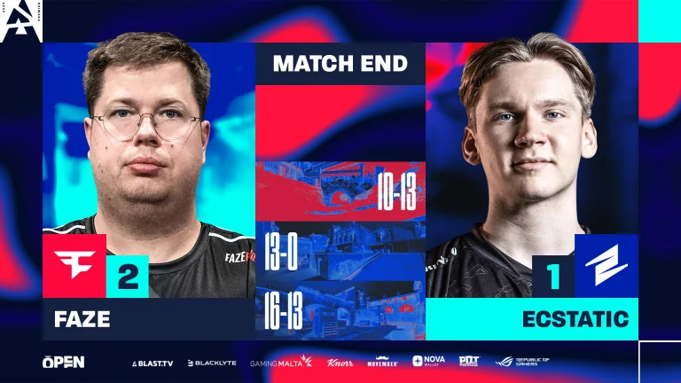 FaZe Clan Defeats ECSTATIC in BLAST Open London 2025