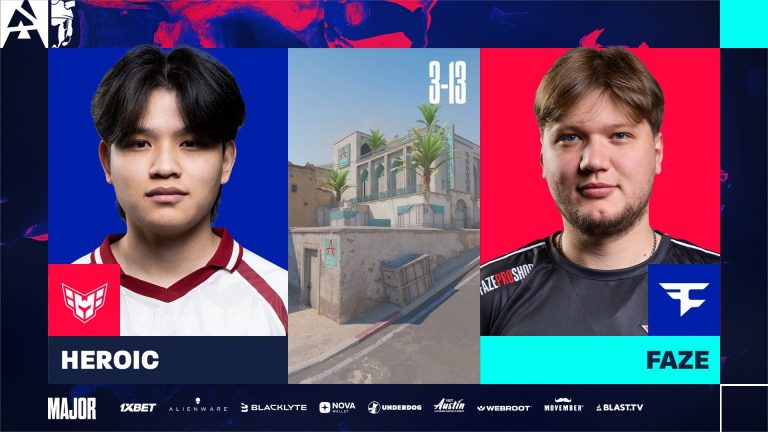 FaZe Dominates HEROIC to Start BLAST.tv Austin Major