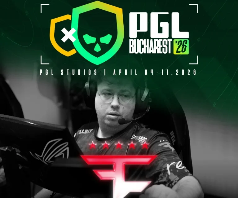 FaZe to Start PGL Bucharest 2026 with 0-2 Record