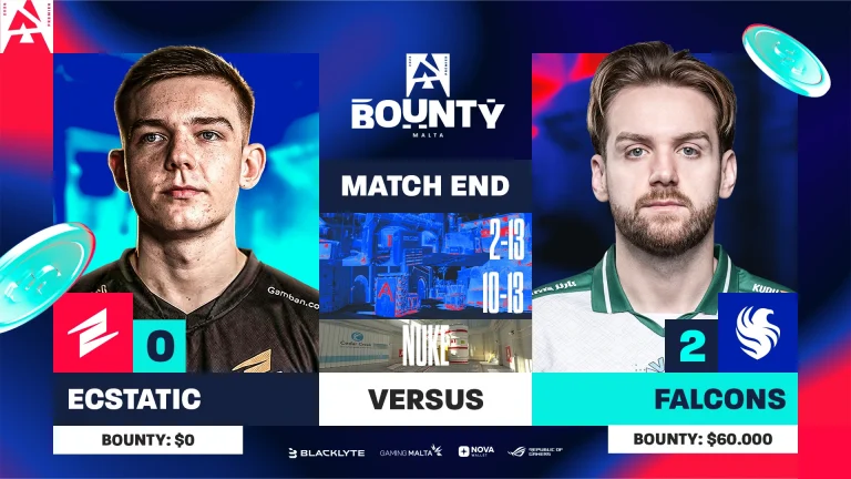 Falcons Beats ECSTATIC in BLAST Bounty 2026 Season 1