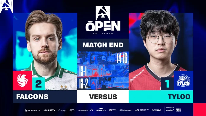 Falcons Wins BLAST Open Rotterdam 2026 Group A Lower Bracket Semi-Final
