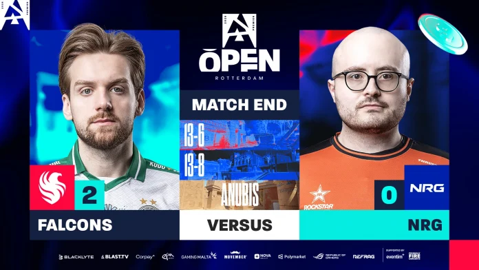 Falcons Wins the First Match of BLAST Open Rotterdam 2026 Against NRG