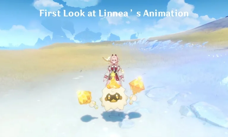 First Look at Genshin Impact Linnea Animation Leaks and Gameplay