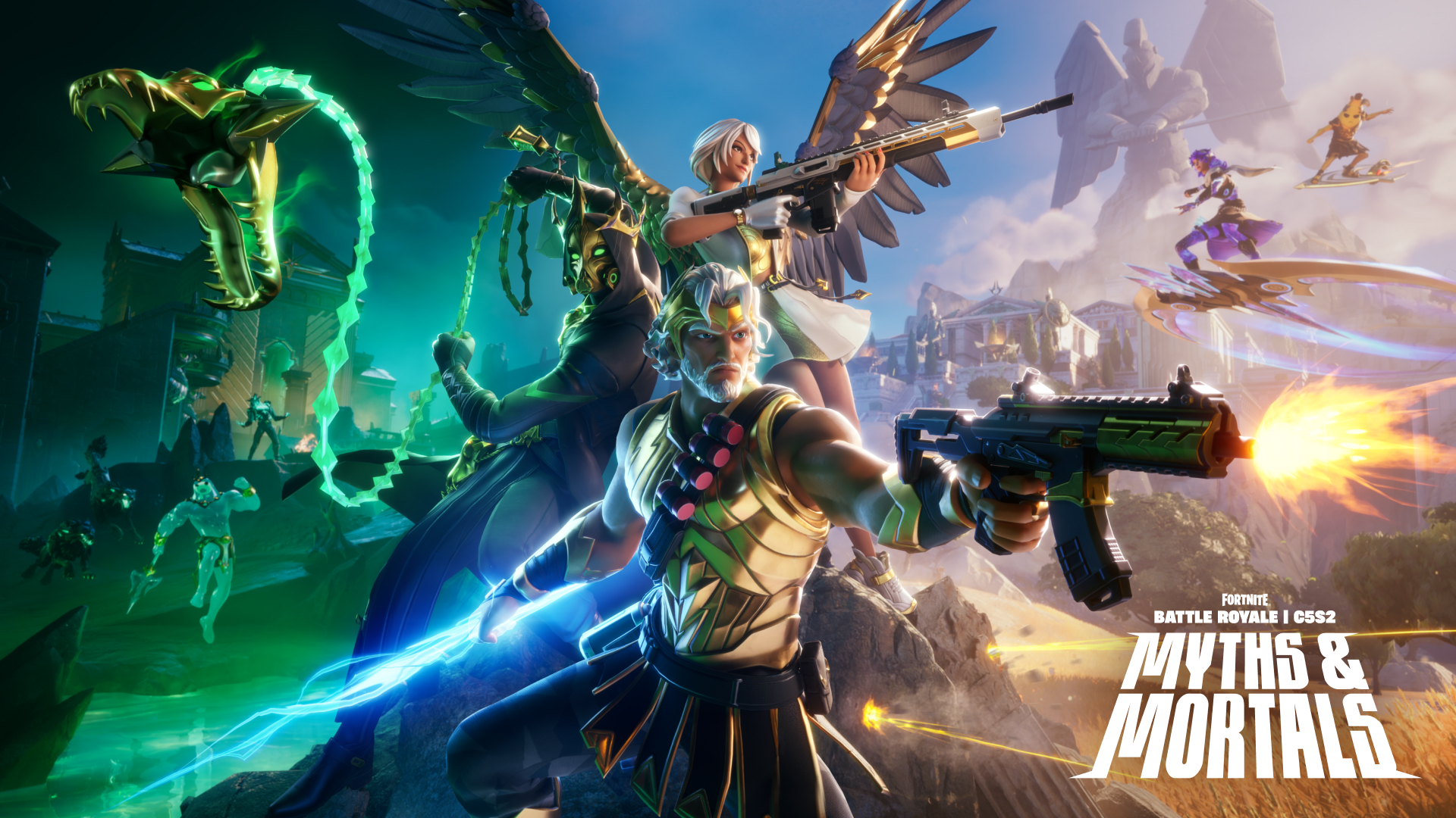 Fortnite Chapter 2 Season 5 Myths and Mortals: What’s New?