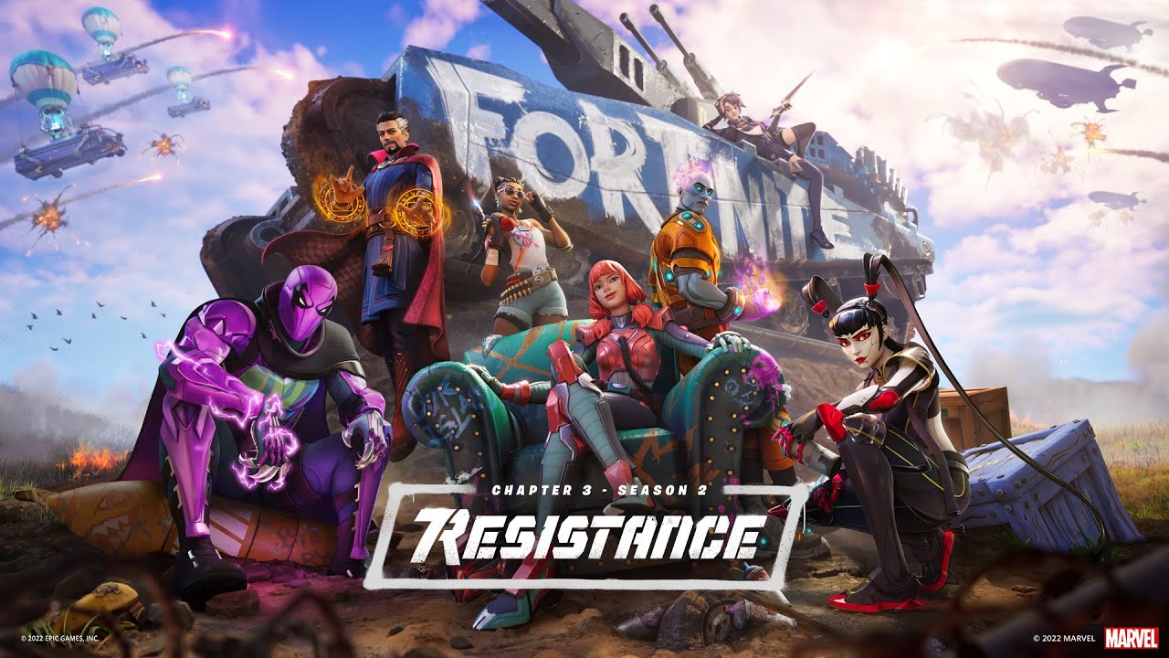 Fortnite Chapter 3 Season 2 Resistance: New Weapons, Features & More