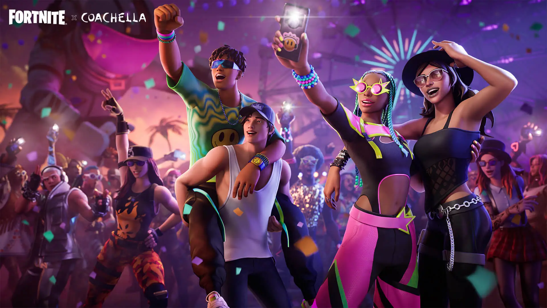 How to Collect Hidden Music Notes in Fortnite Coachella Challenge?