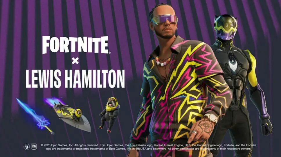 Fortnite x Lewis Hamilton Collaboration Release Date, Skins