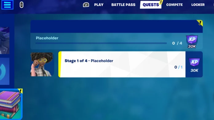 Fortnite Placeholder Quest