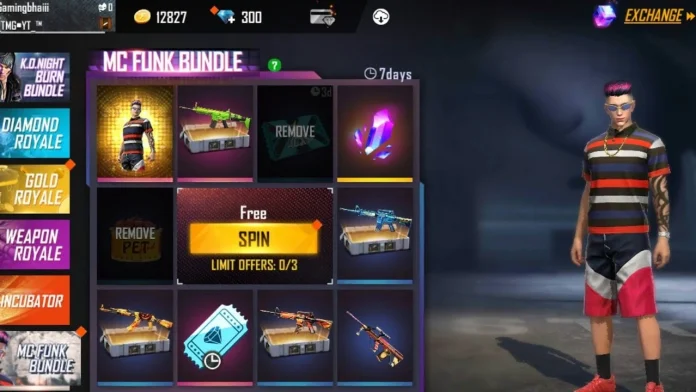 Free Fire Faded Wheel Event