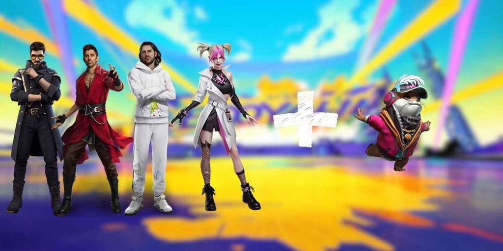 Free Fire MAX Pet Combinations Ottero with Healing Characters