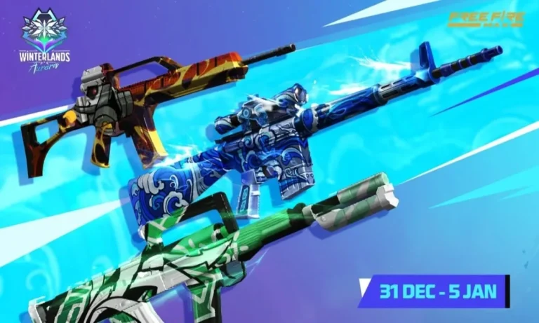 Free Fire MAX New Year 2025 Gifts: Free Gun Skins and Exclusive Rewards Revealed