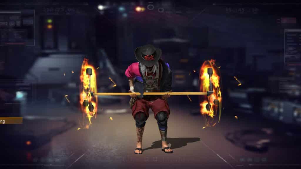 How to get Weight Training emote for free in Free Fire MAX