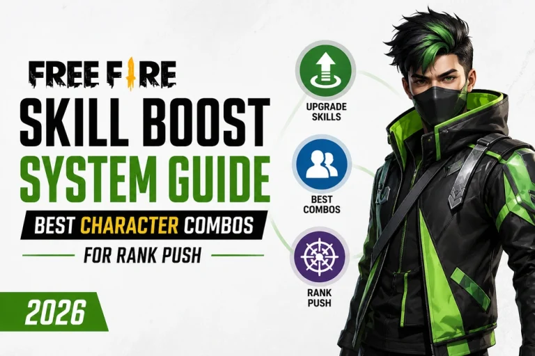 Free Fire Skill Boost System Guide (2026): Best Character Combos for Rank Push
