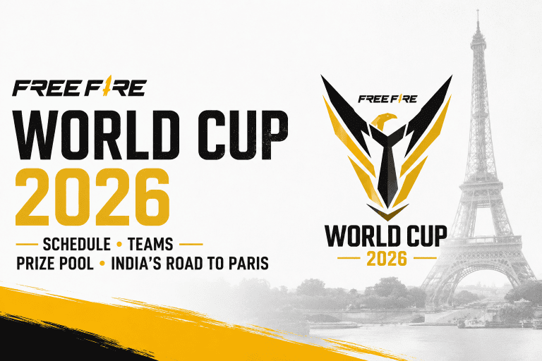 Free Fire World Cup 2026: Schedule, Teams, Prize Pool and India’s Road to Paris