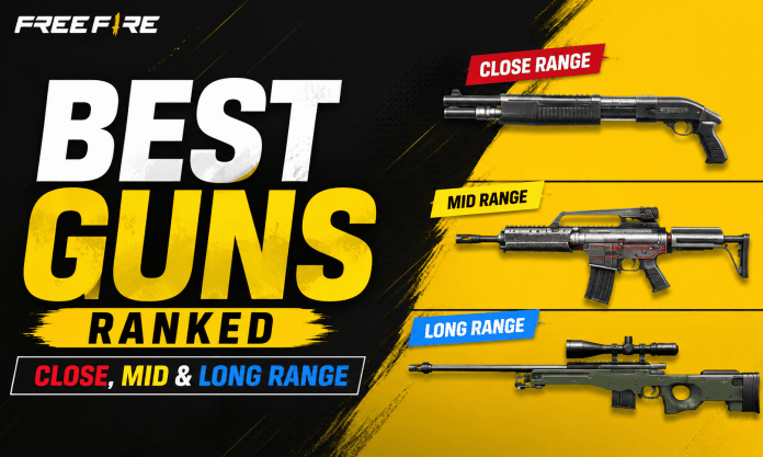 Free Fire best guns