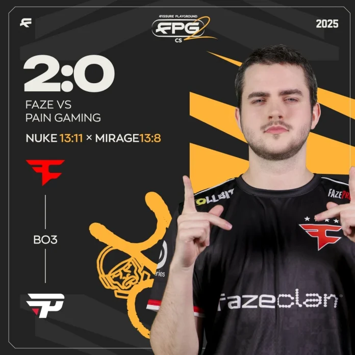 FrozeN's Masterclass Secures FaZe Win Over PaiN