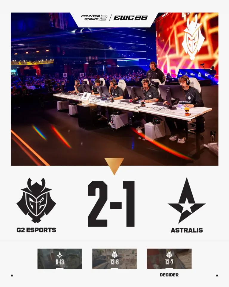 G2 Reach EWC 2026 Quarter-finals