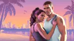 TA 6 release date November 19 2026 key art with Jason and Lucia