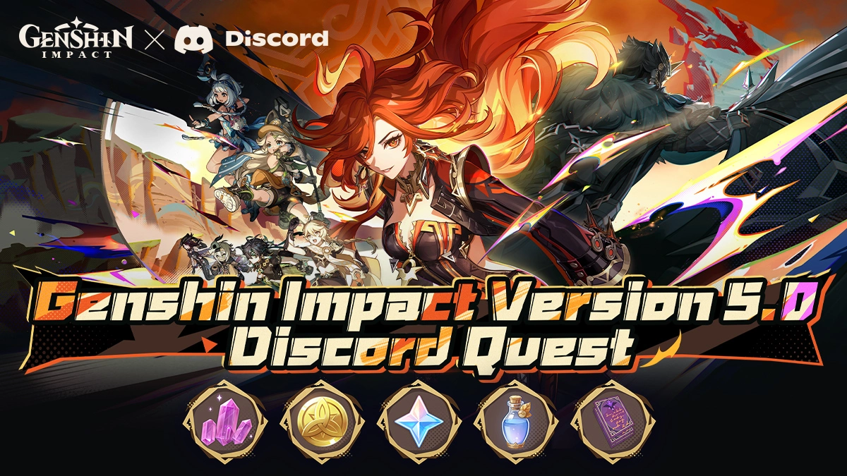 Genshin Impact v5.0 Discord Quest: How To Complete, Rewards, & More
