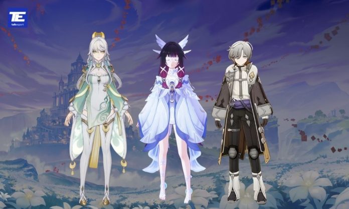 Genshin Impact Luna IV Drip Marketing Reveals Zibai, Illuga, and Columbina Element and Lore Details