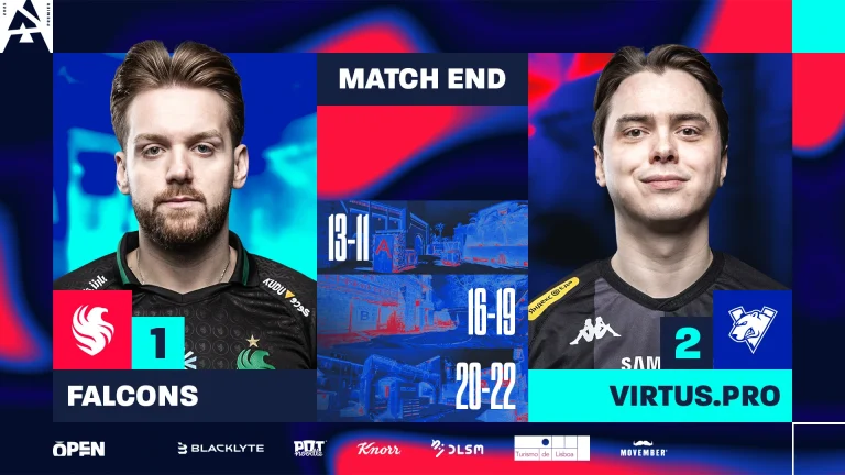 Virtus.pro Outlasts Falcons in Blast Open Lisbon