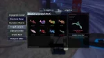 A screenshot of a fish bestiary interface from a video game, displaying various species categorized under "Permanent Fish" and "Limited Fish" from the Grand Reef location. The interface features a sidebar with other locations, such as Cryogenic Canal and Desolate Deep. In the main panel, colorful illustrations of fish species like Coral Chromis and Reef Goby are shown with descriptions. A highlighted section focuses on a "Grand Reef Guardian," a mythical fish described as ancient and protective, emphasizing its rarity and significance within the game's ecosystem.