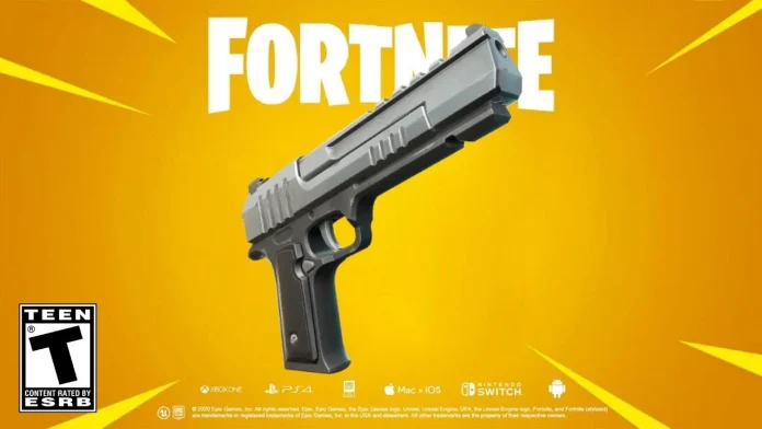 Image of the Hand Cannon in Fortnite: 