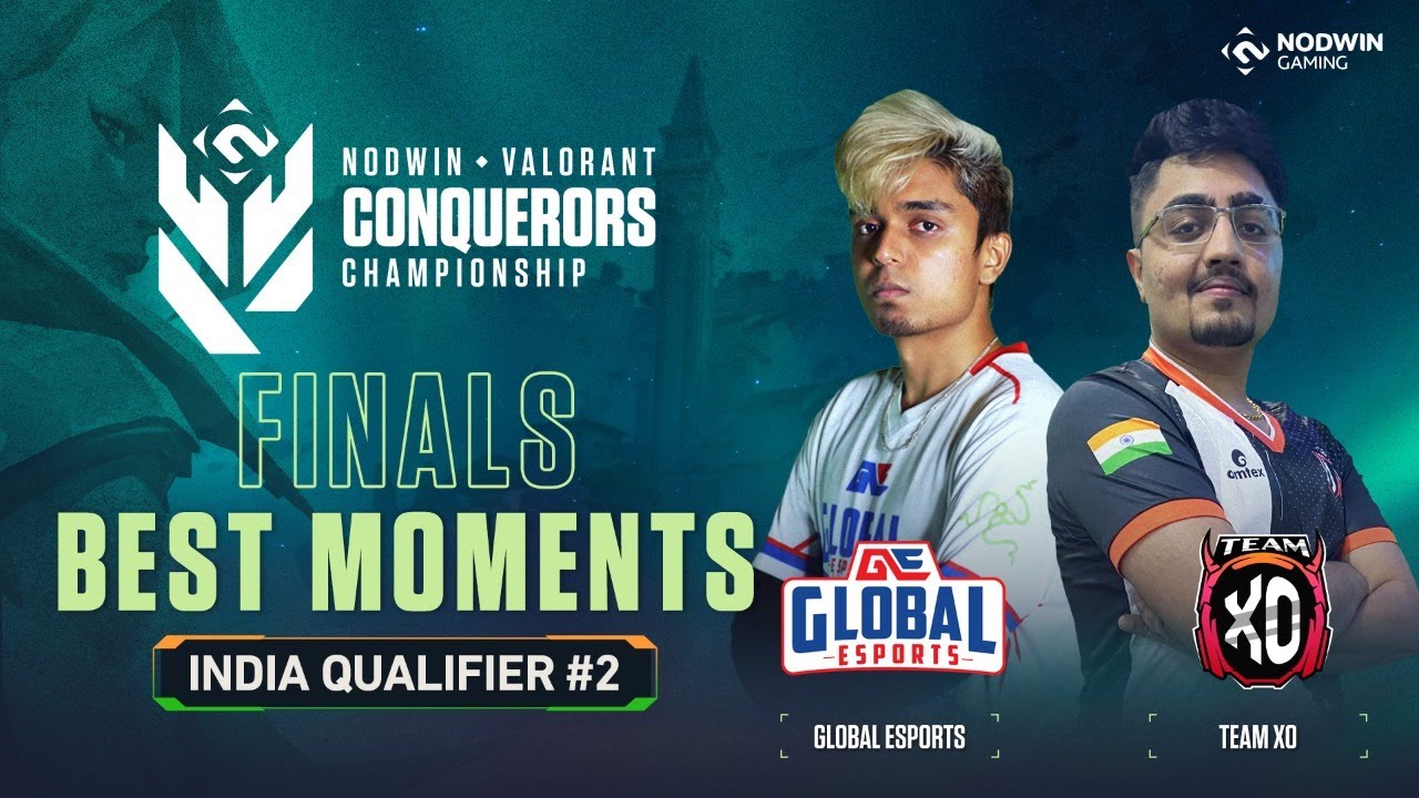 Best Moments from India Qualifier #2 Finals [Global Esports Vs team XO]