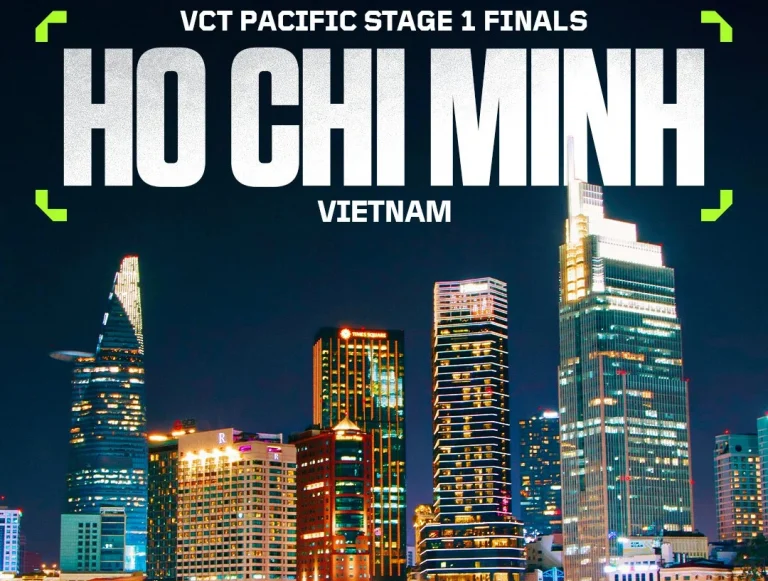 Ho Chi Minh City to Host VCT Pacific Stage 1 Finals