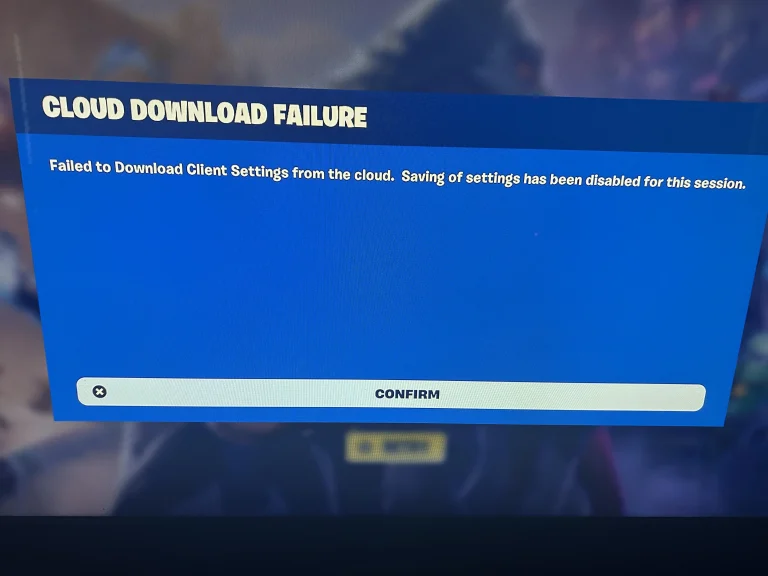 How to Fix Cloud Download Failure Error in Fortnite?