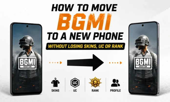 How to Move BGMI to a New Phone Without Losing Skins, UC or Rank