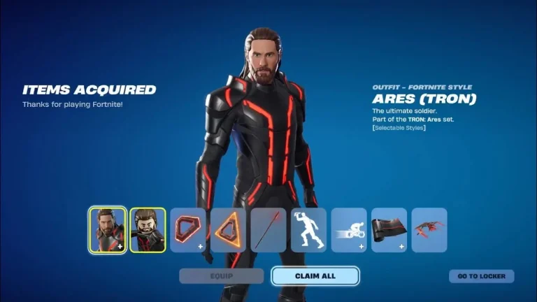 How to Obtain Tron Ares Skin in Fortnite?