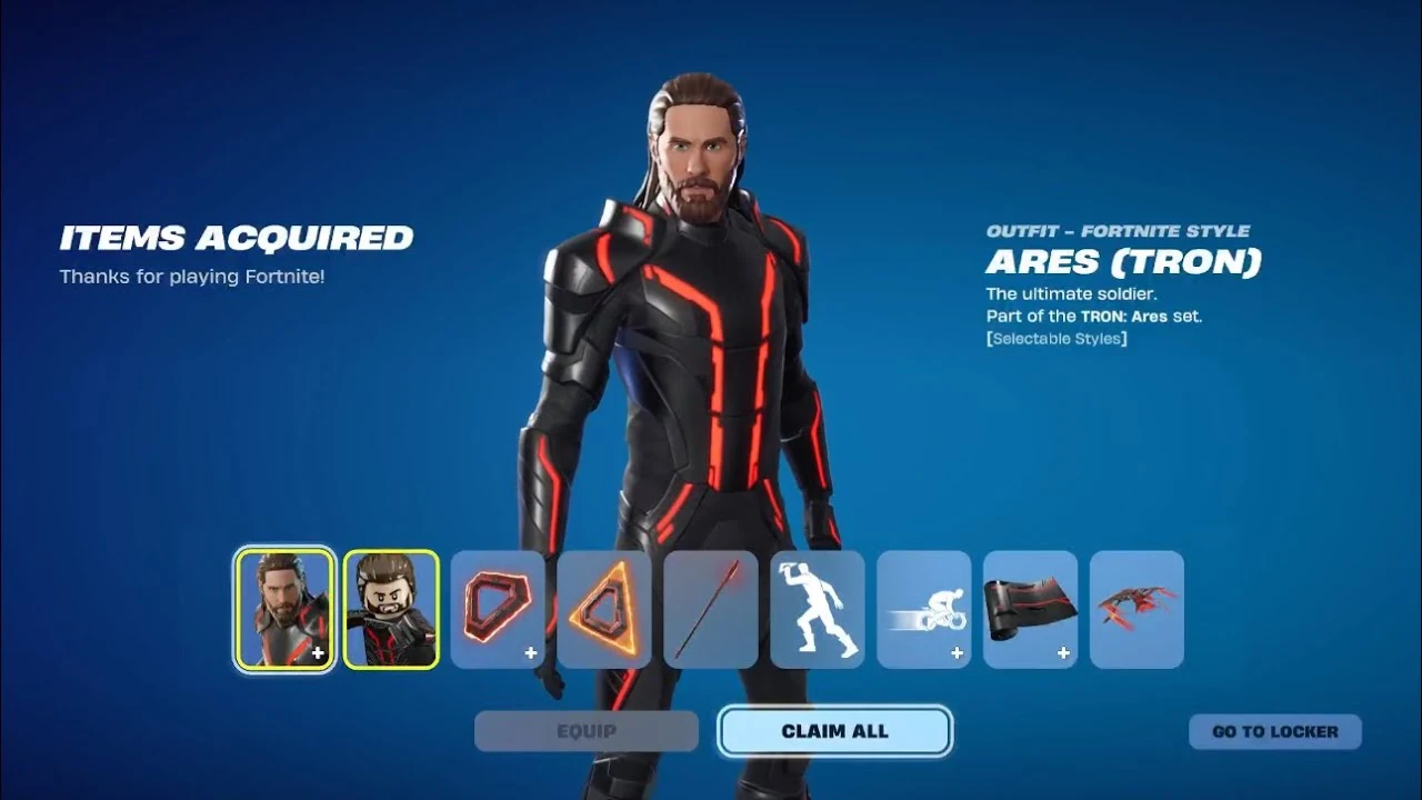 Wie bekomme ich Tron Ares Skin in Fortnite?
 – aboba.ru