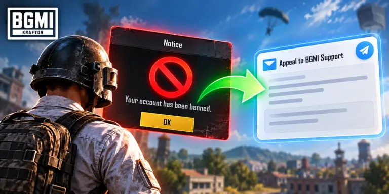 How to Unban BGMI ID: 10-Year Ban Appeal Guide