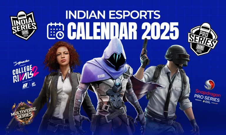 Indian Esports Calendar 2025: All Major Indian Esports Events