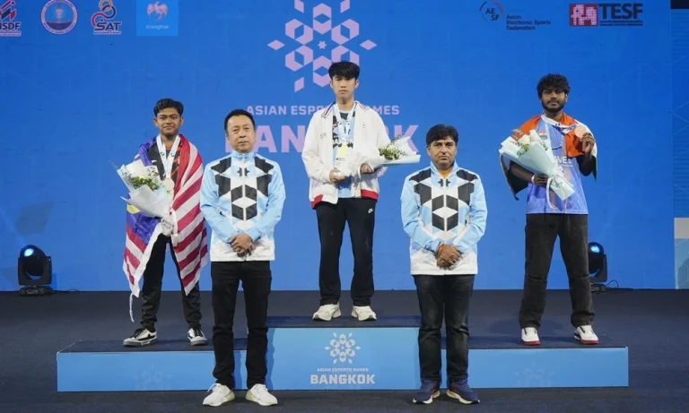 Indian Representative MrTomboy Secures Bronze Medal in eFootball at Asian Esports Games 2024