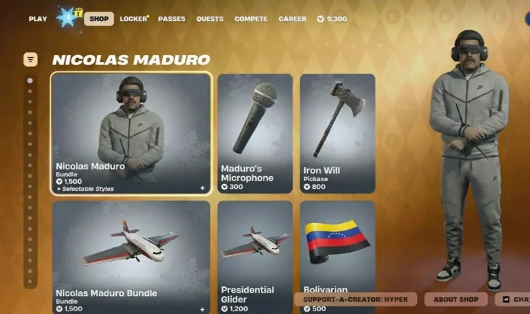 Is Maduro in Fortnite