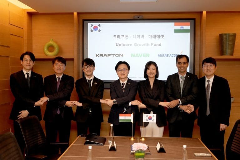 KRAFTON and Naver Launch INR 6,000 Crore Unicorn Growth Fund With Mirae Asset for Indian Startups