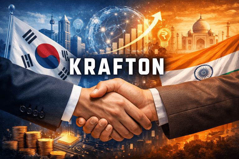KRAFTON Discusses Technology Collaboration and Investment Expansion in India with the Ambassador of India to Korea