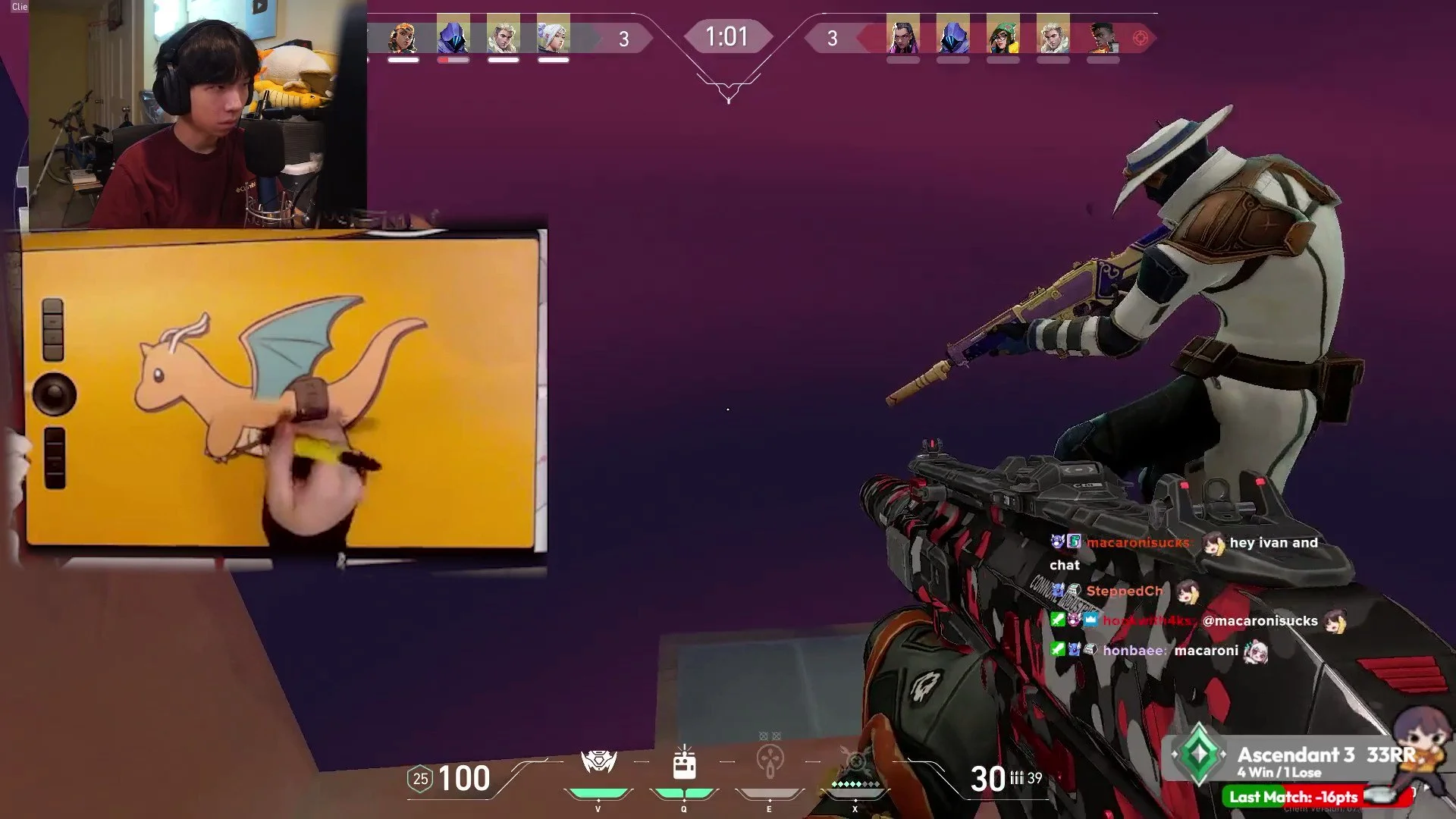 Valorant Player Kariyu Reaches Immortal Rank Using Pen and Drawing Tablet