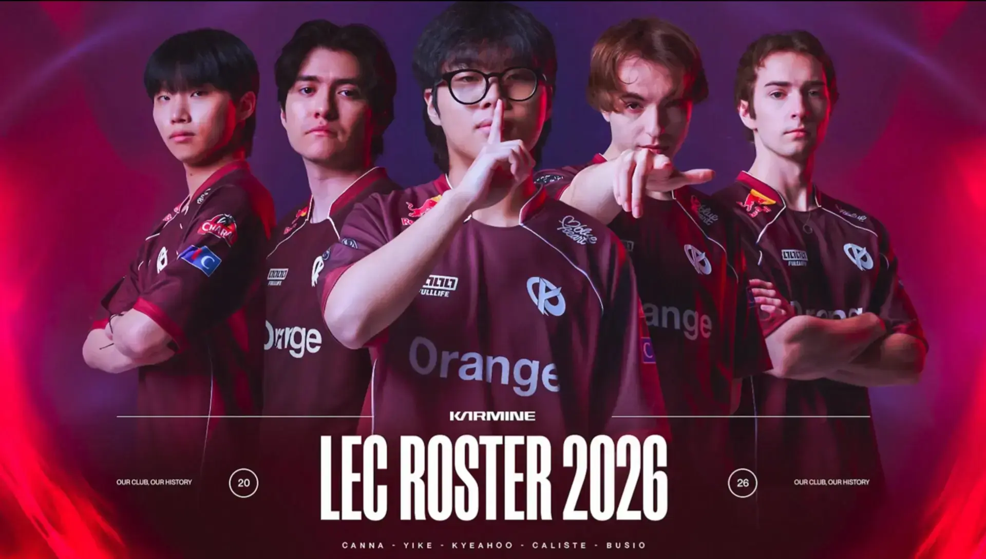 Karmine Corp competing on the League of Legends esports stage